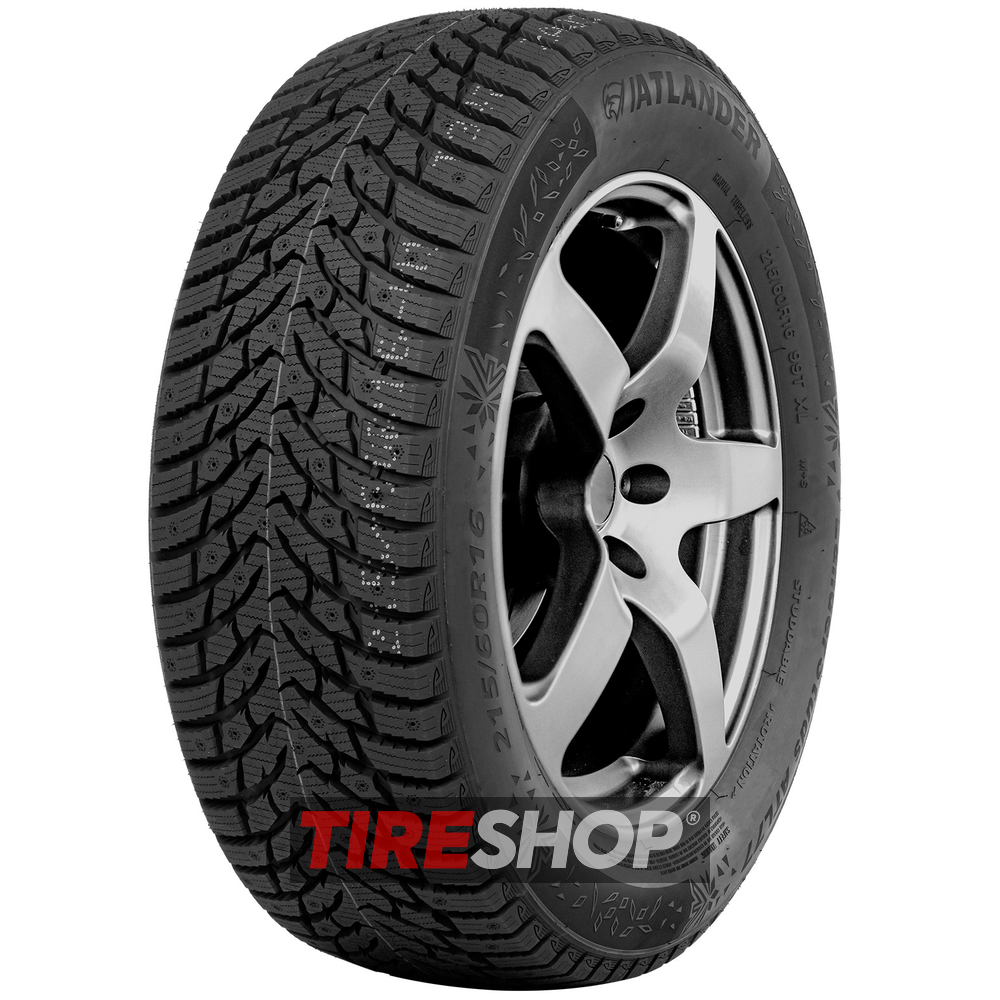 Зимние шины Atlander LanderStuds ATL77 215/60 R16 99T XL (под шип) width=