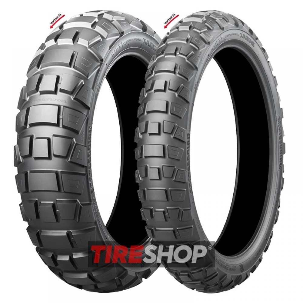 Летние мотошины Bridgestone Battlax AdventureCross AX41 130/80 R17 65P width=