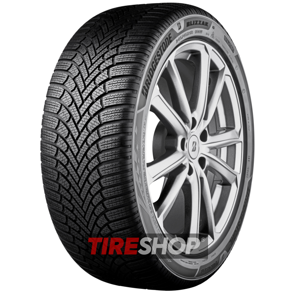 Зимние шины Bridgestone Blizzak 6 255/40 R19 100W XL Enliten width=