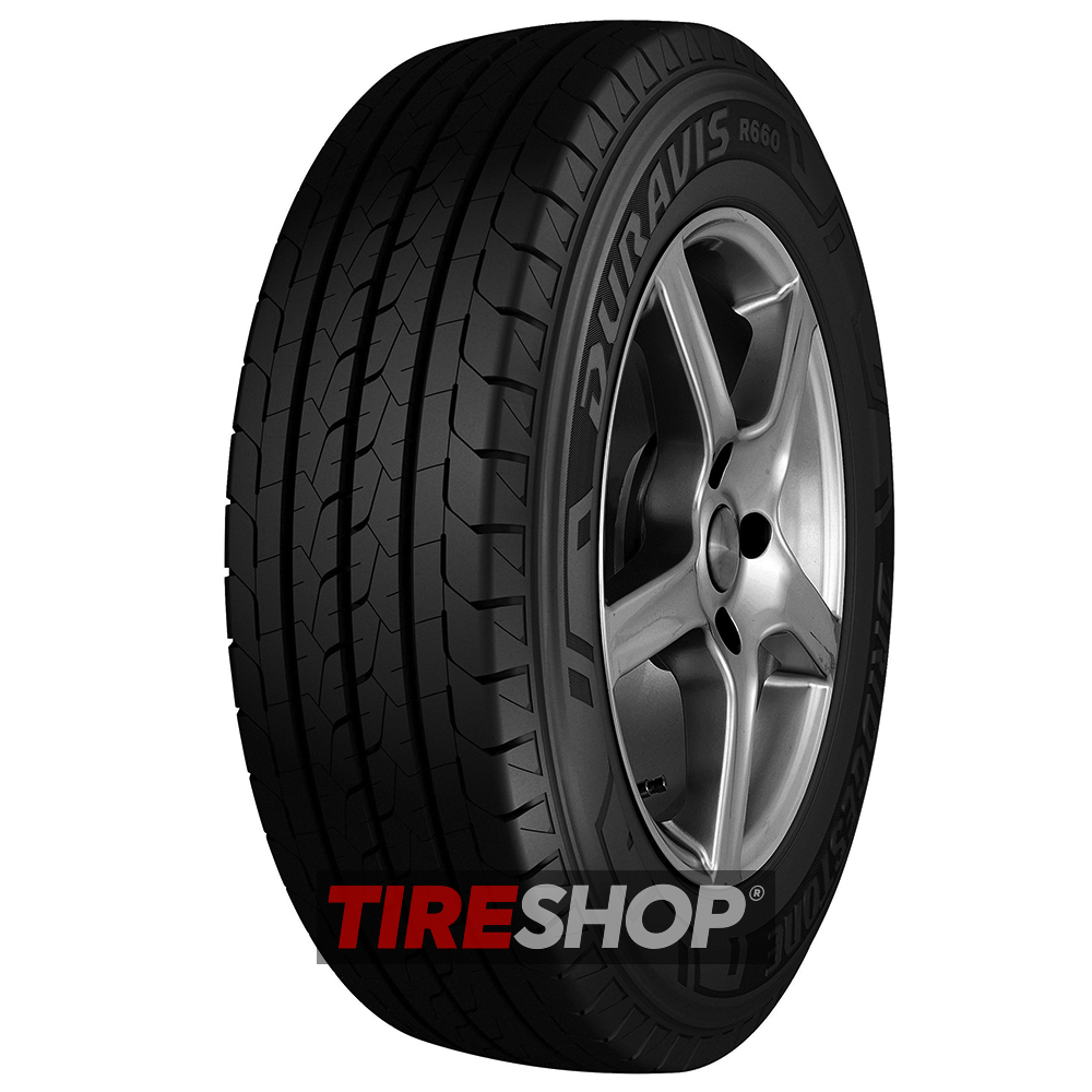Летние шины Bridgestone Duravis R660 215/75 R16C 113/111R width=