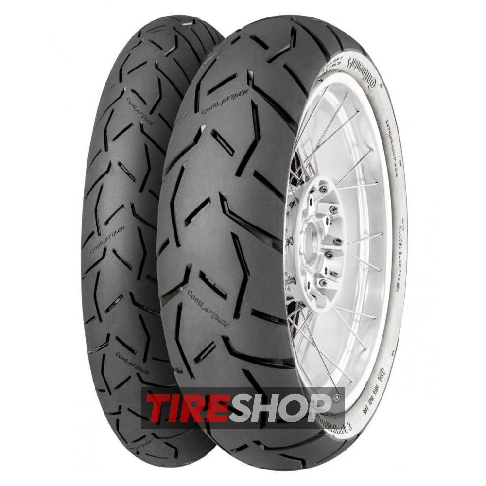 Летние мотошины Continental ContiTrailAttack 3 90/90 R21 54H width=