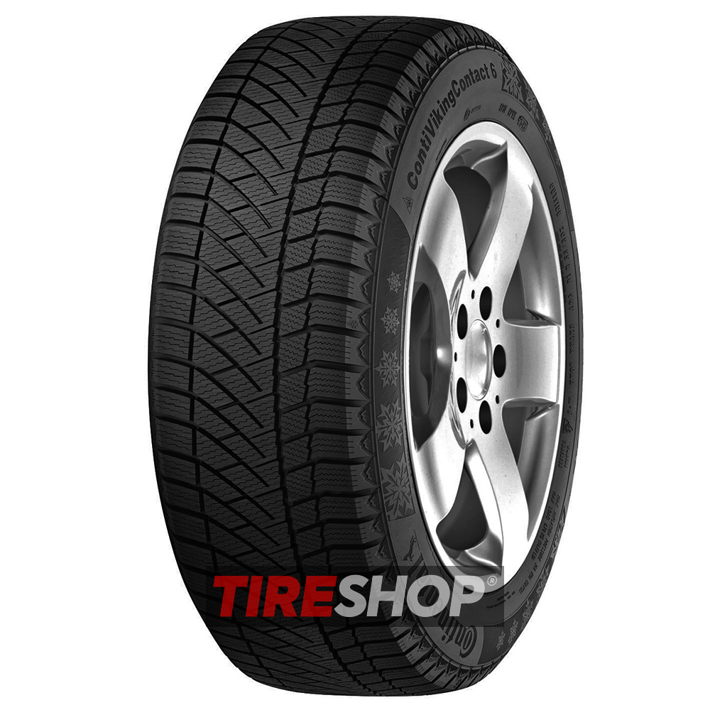 Зимние шины Continental ContiVikingContact 6 235/55 R19 105T XL FR width=