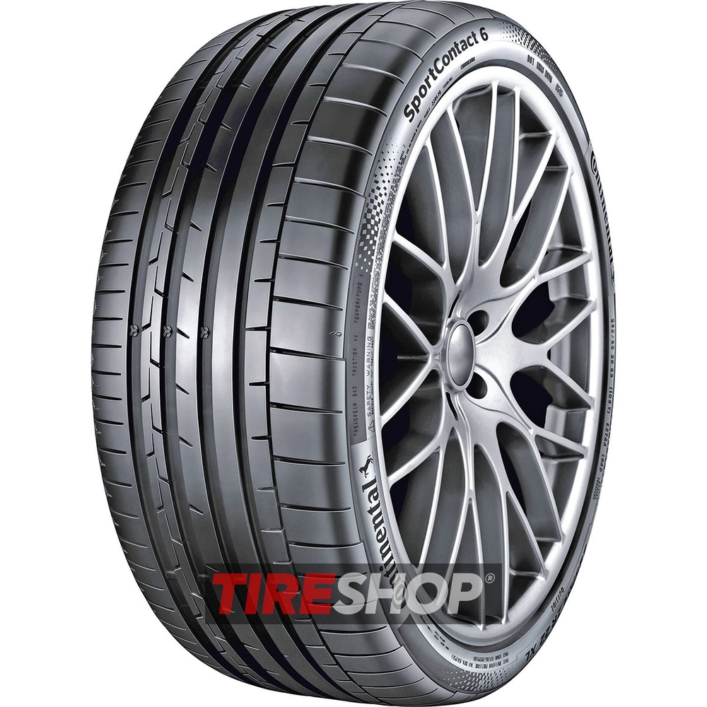 Летние шины Continental SportContact 6 315/40 R21 111Y FR MO width=