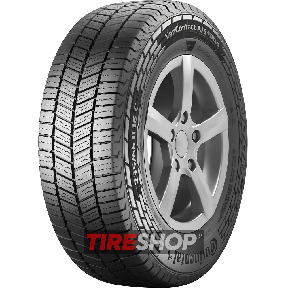 Всесезонные шины Continental VanContact A/S Ultra 215/65 R16C 106/104T width=
