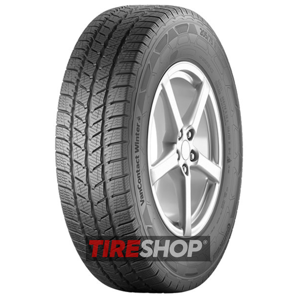 Зимние шины Continental VanContact Winter 185/75 R16C 104/102R PR8 width=