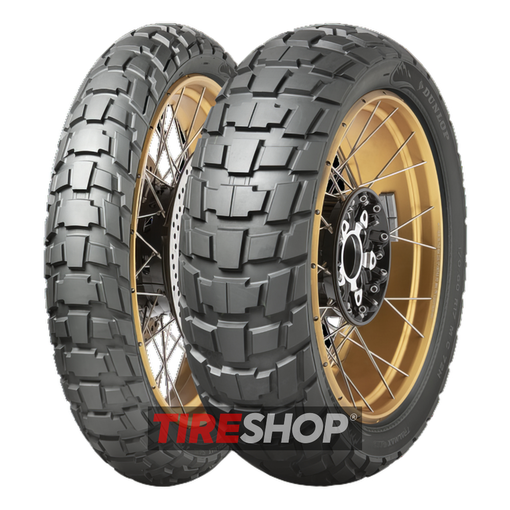 Летние мотошины Dunlop TRAILMAX RAID 150/70 R17 69T width=
