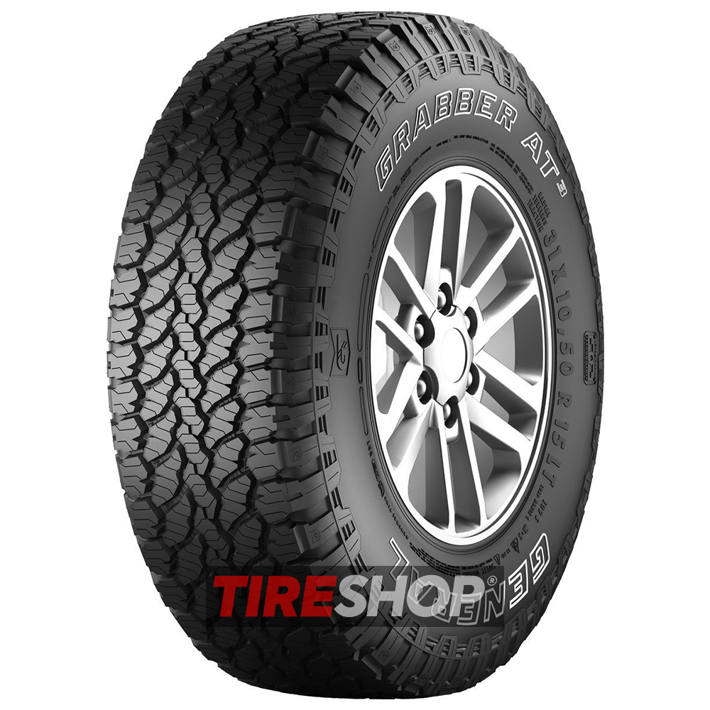 Всесезонные шины General Tire Grabber AT3 285/45 R22 114V XL FR width=