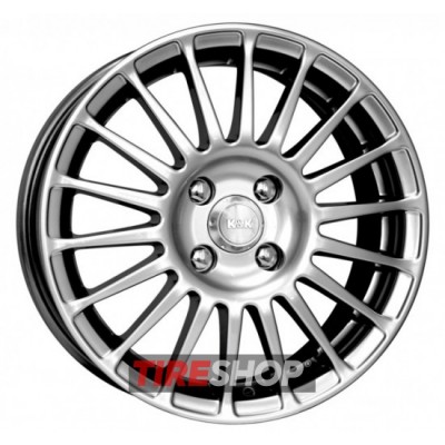 Диски K&K Турнео 6.5x15 5x110 ET43 DIA67.1 Блэк плат