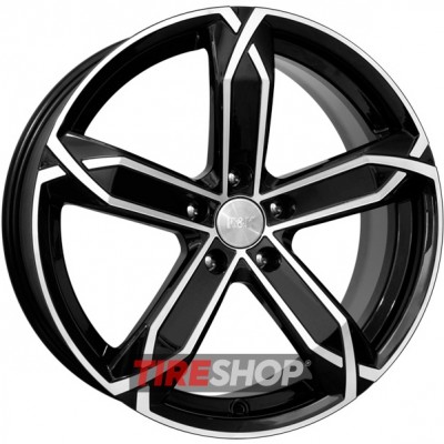 Диски K&K X-fighter 8x19 5x100 ET42 DIA67.1 Алмаз черн