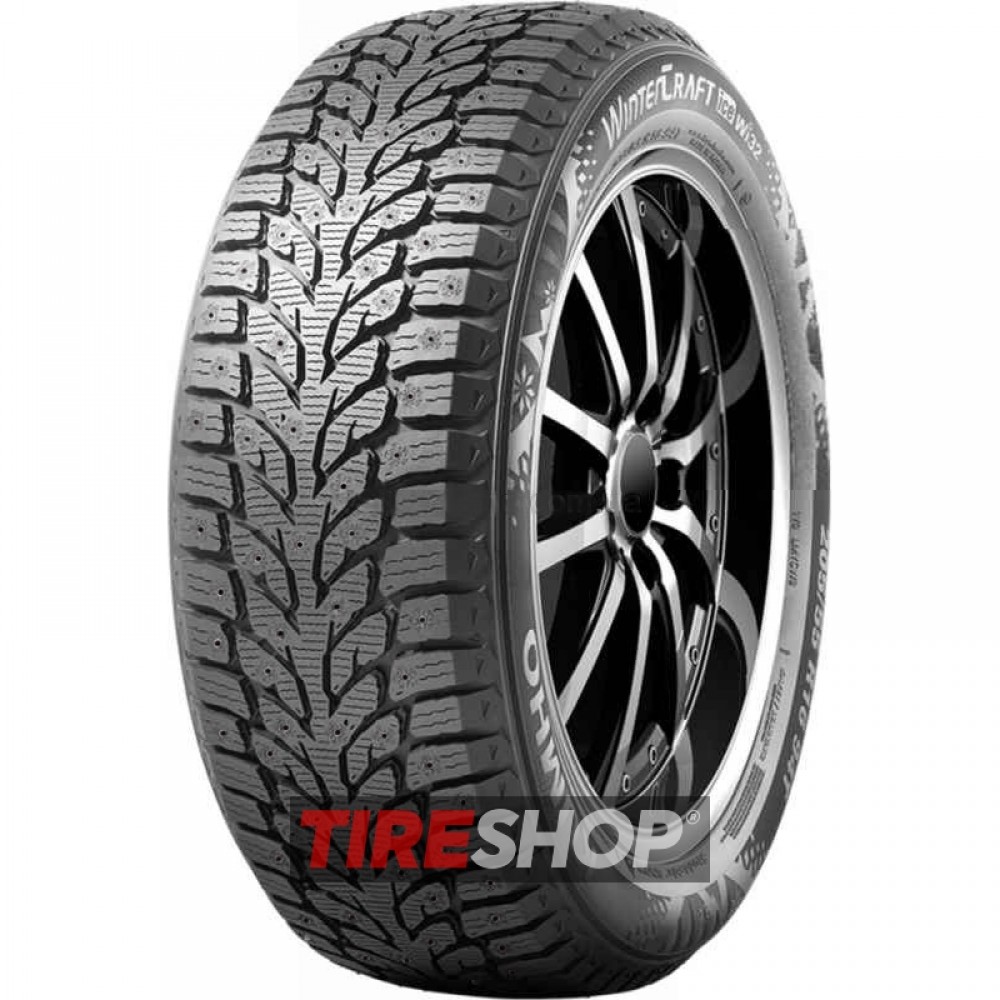 Зимние шины Kumho WinterCraft Ice Wi32 225/55 R18 102T XL (под шип) width=