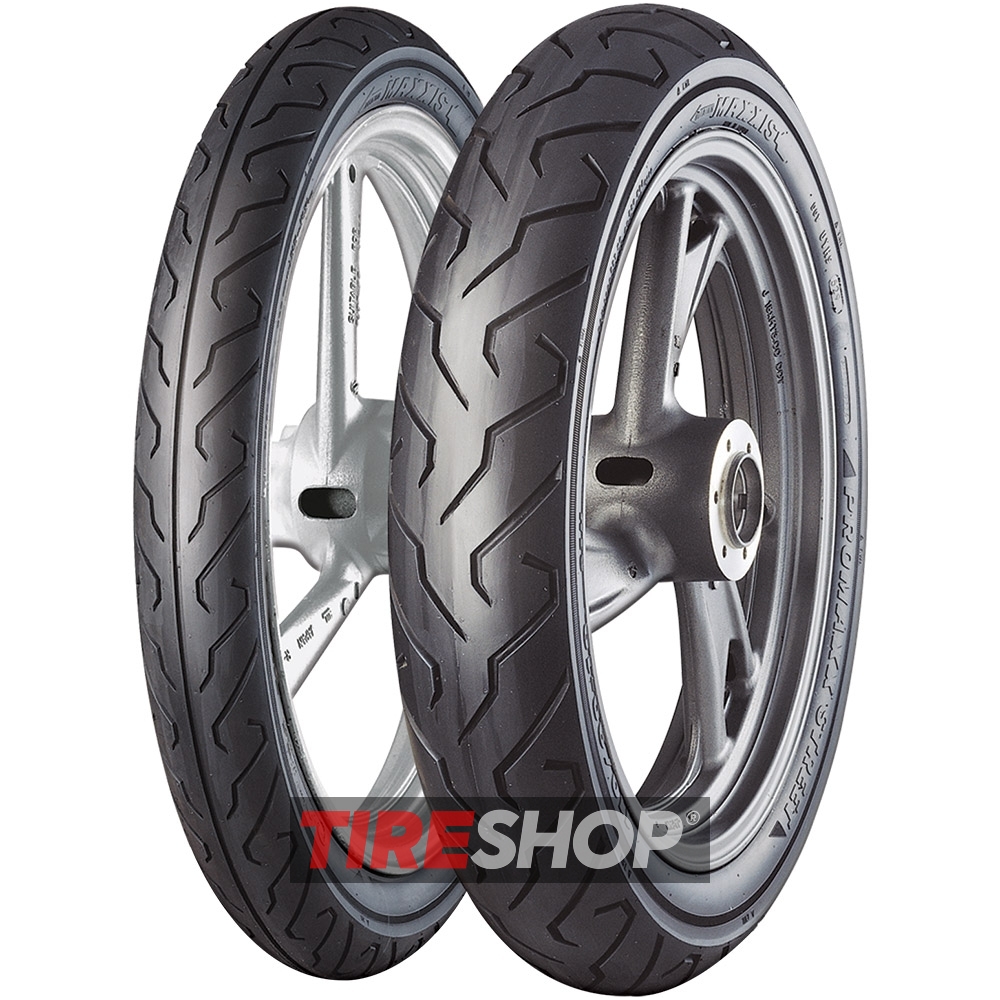 Летние мотошины Maxxis M-6103 Promaxx Street 110/90 R18 61H width=