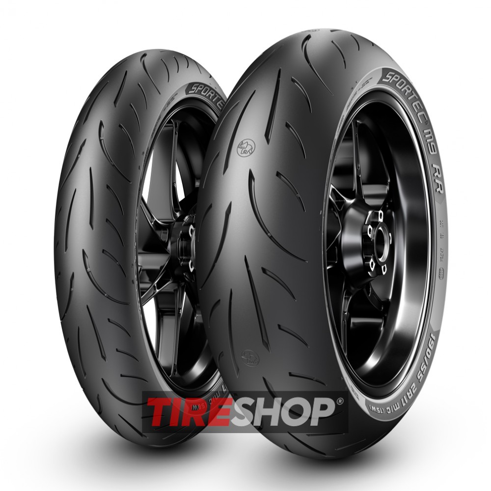 Летние мотошины Metzeler Sportec M9 RR 120/70 R17 58W - Германия - 2024 width=