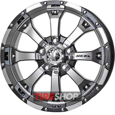 Диски Mi-tech MK-46 8x17 6x139.7 ET25 DIA106.1 S