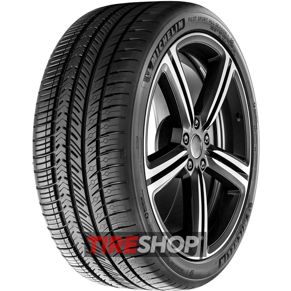 Всесезонные шины Michelin Pilot Sport All Season 4 285/45 R22 114Y XL LR Acoustic width=