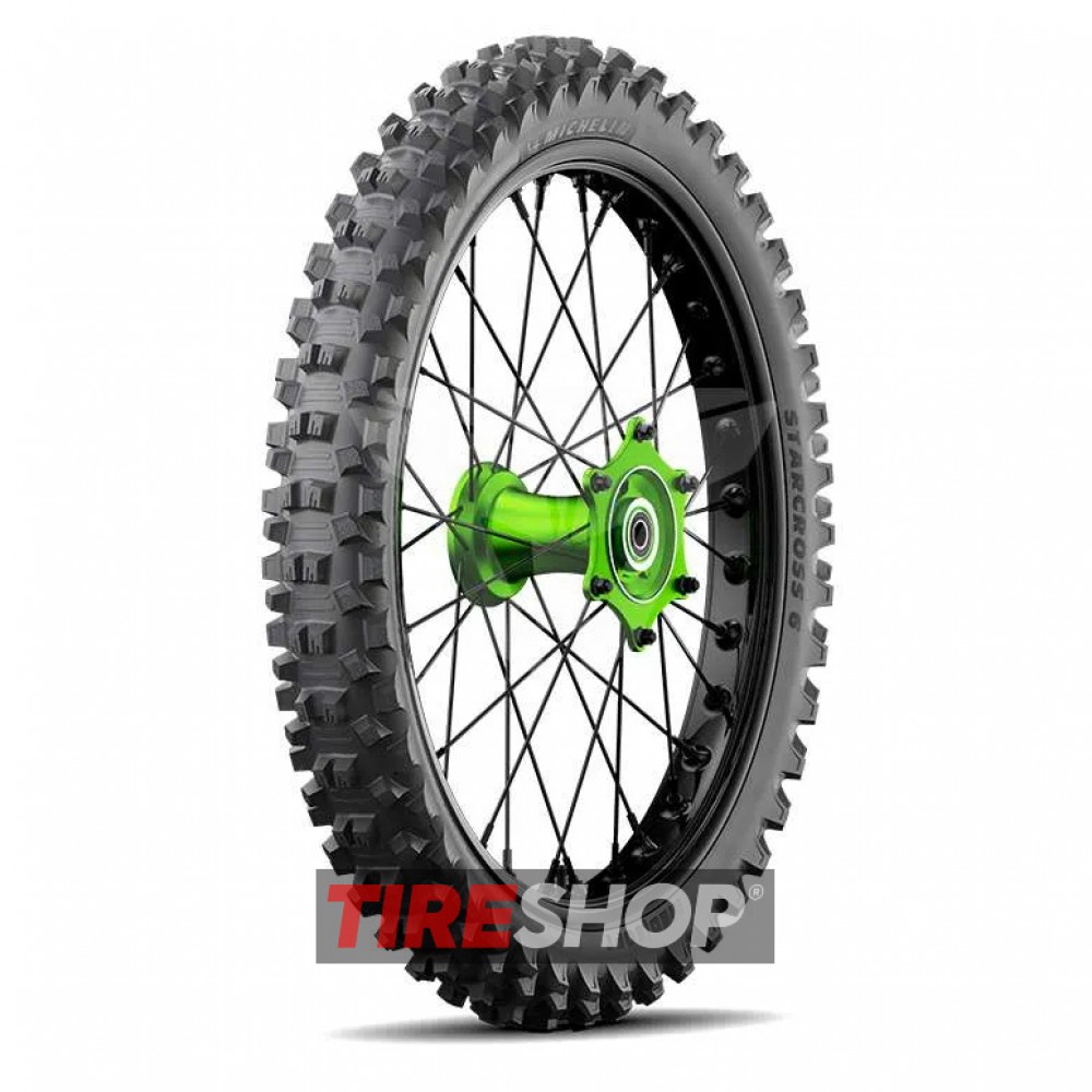 Летние мотошины Michelin Starcross 6 M/S 120/90 R18 65M width=