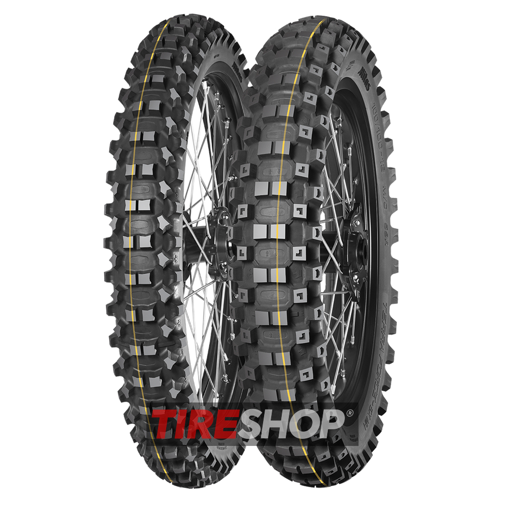 Летние мотошины Mitas TERRA FORCE-EX MH Super 110/100 R18 64R width=