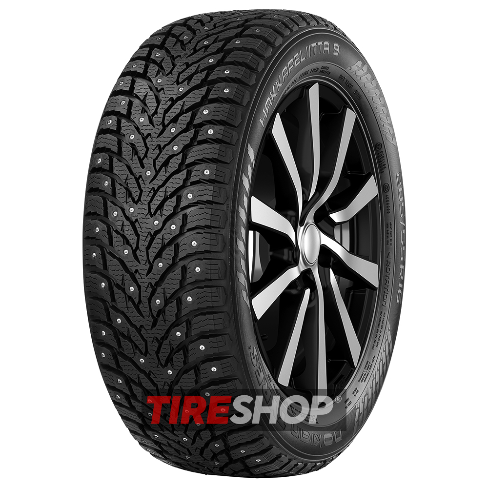 ᐈ Зимові шини Nokian Hakkapeliitta 9 205/55 R17 95T XL Flat Run