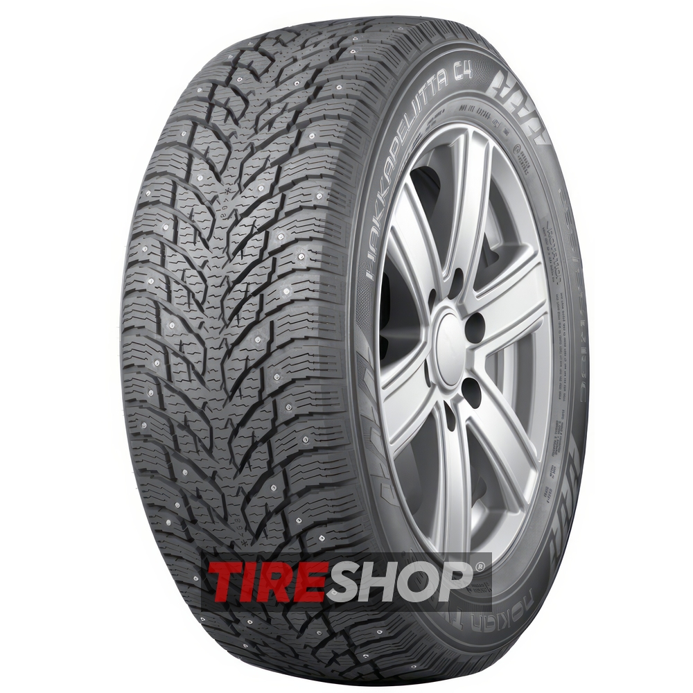 Зимние шины Nokian Hakkapeliitta C4 225/75 R16C 121/120R (шип) width=