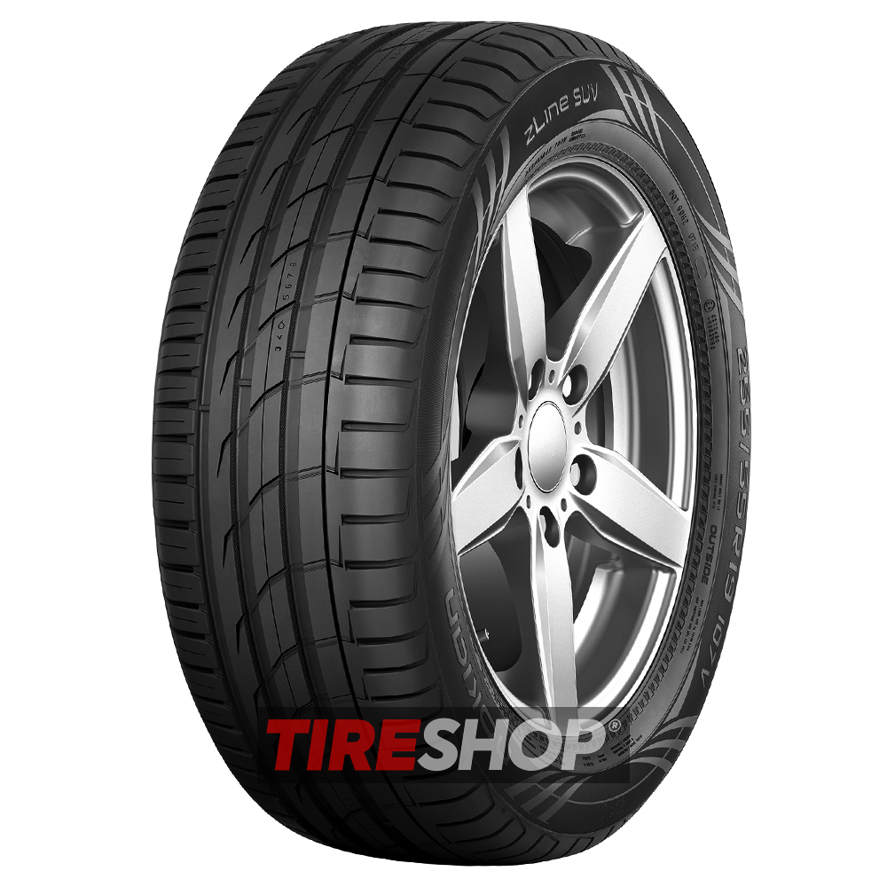 Летние шины Nokian zLine SUV 275/45 ZR19 108Y XL width=