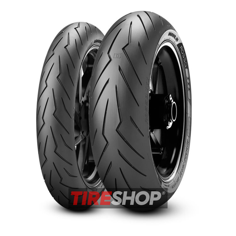 Летние мотошины Pirelli Diablo Rosso 3 110/70 R17 54W width=