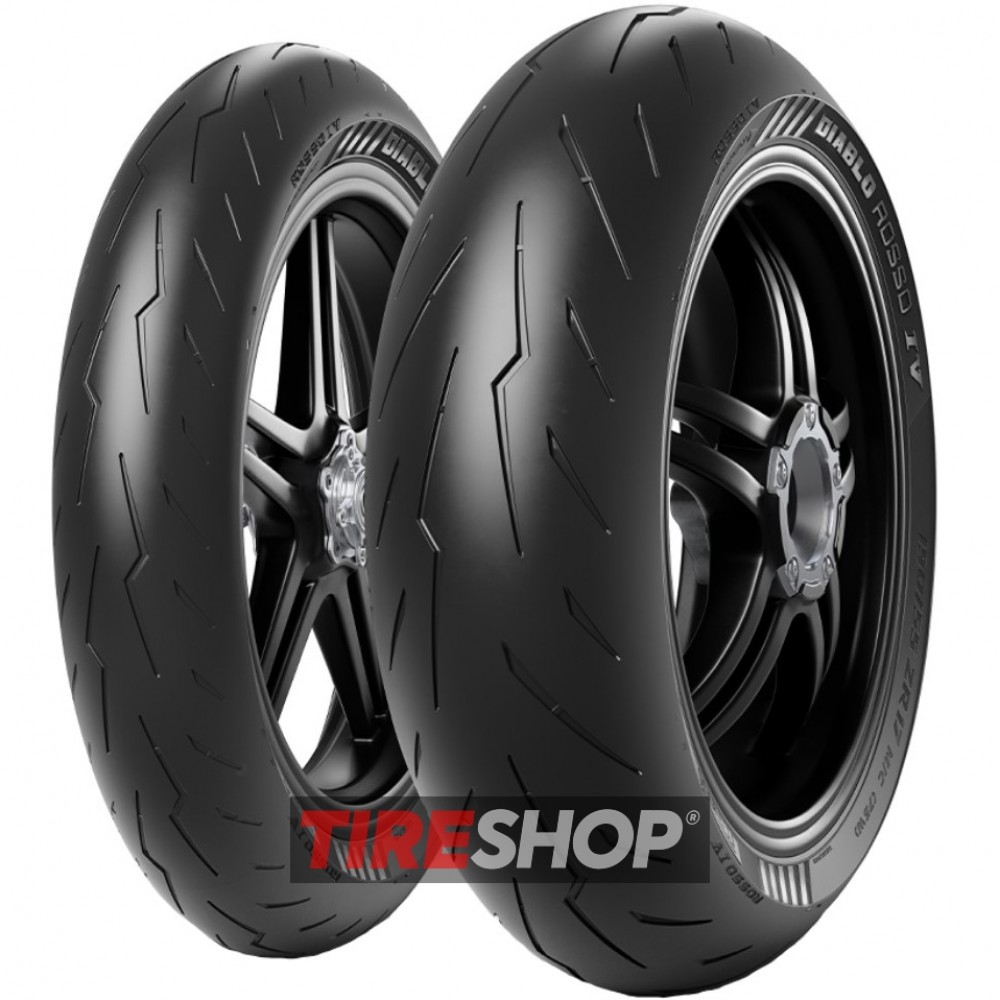 Летние мотошины Pirelli Diablo Rosso 4 240/45 R17 82W width=