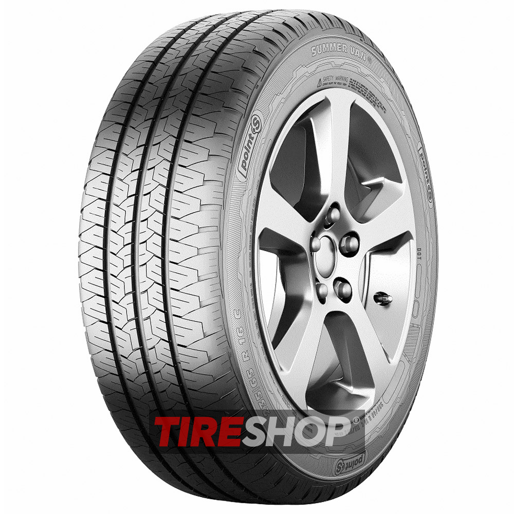 Летние шины Point S Summer Van S 205/65 R16C 107/105T width=