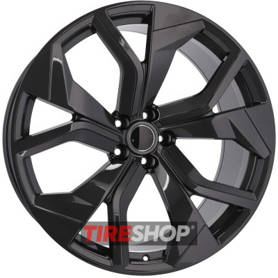 Диски Racing line B1637 10x23 5x112 ET20 DIA66.5 Black