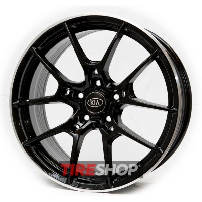 Диски Replica KIA KW11 8.5x19 5x114.3 ET35 DIA73.1 MBL