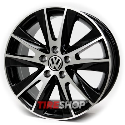 Диски Replica Volkswagen RX340 7x17 5x112 ET43 DIA0 BMF