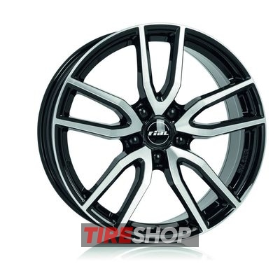 Диски Rial Torino 8x18 5x114.3 ET35 DIA70.1 DBFP