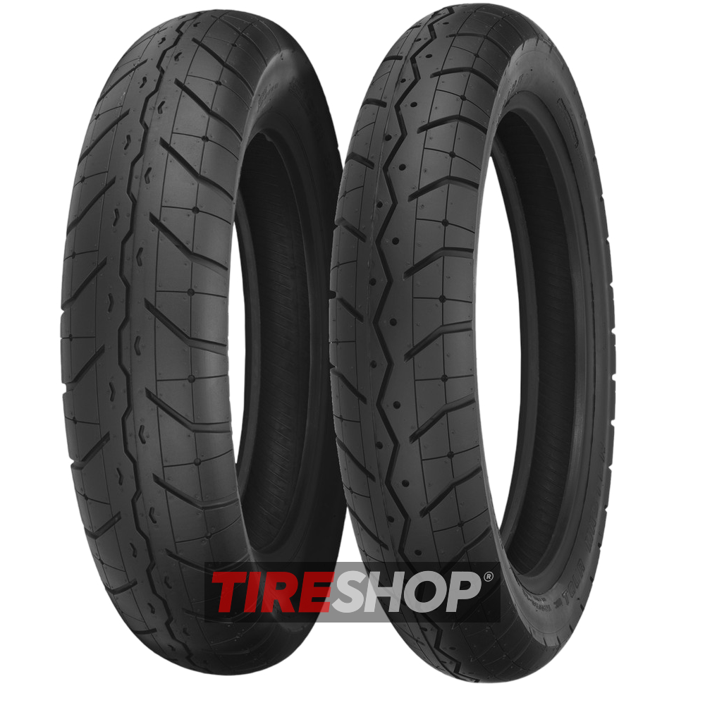 Летние мотошины Shinko 230 Tour Master 110/90 R19 62V width=