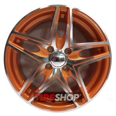 Диски Sportmax Racing SR-3270 6.5x15 4x100 ET40 DIA67.1 OR/ST