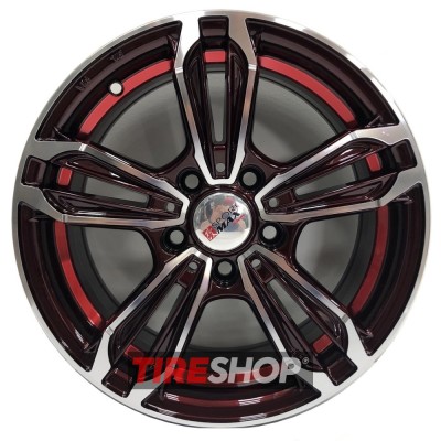 Диски Sportmax Racing SR-3356 7.5x17 5x112 ET42 DIA67.1 RBFP