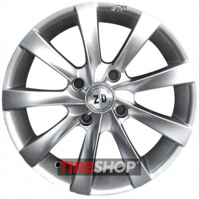 Диски ZD 389 7x15 4x100 ET35 DIA63.4 HS
