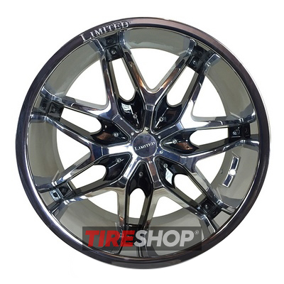 Диски ZD M978 8.5x20 6x139.7 ET15 DIA106.1 Chrom