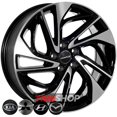 Диски ZF FE189 6.5x16 5x114.3 ET42.5 DIA67.1 BMF