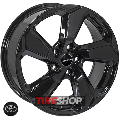 Диски ZF QC5190 7.5x17 5x114.3 ET35 DIA60.1 Black