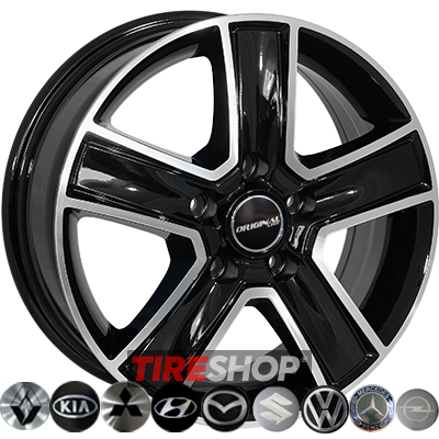 Диски Zorat Wheels BK473 6.5x16 5x160 ET60 DIA65.1 BP