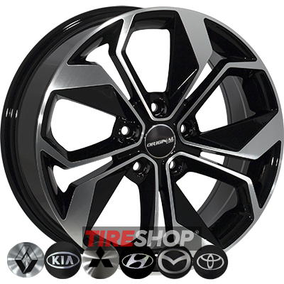 Диски Zorat Wheels BK5168 6.5x15 5x108 ET44 DIA60.1 BP