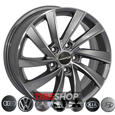 Диски Zorat Wheels BK5290 6.5x16 5x112 ET46 DIA57.1 GP