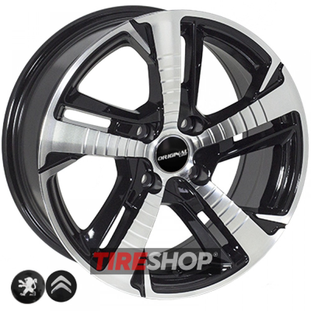 Диски Zorat Wheels BK5514 7x16 4x108 ET25 DIA65.1 BP width=