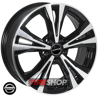 Диски Zorat Wheels BK5594 7x18 5x114.3 ET35 DIA66.1 BP