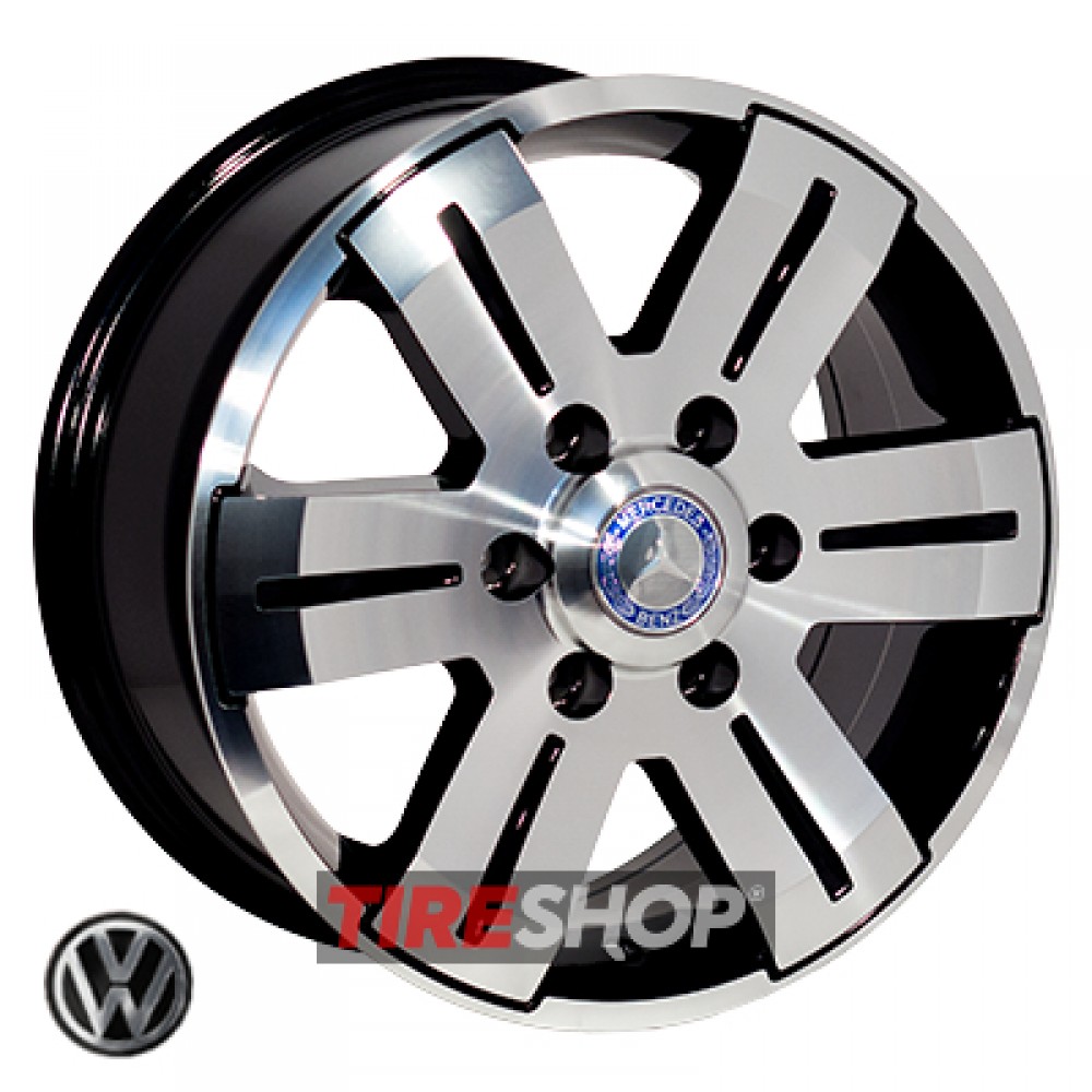 Диски Zorat Wheels BK562 7x16 5x130 ET60 DIA89.1 BP width=