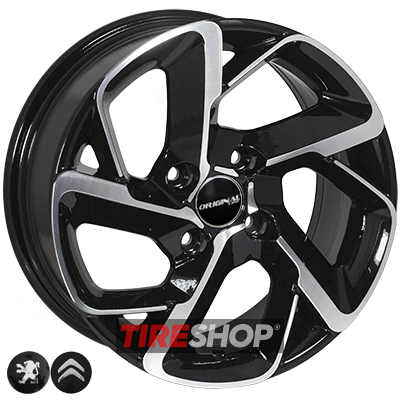 Диски Zorat Wheels BK5714 6.5x15 4x108 ET25 DIA65.1 BP