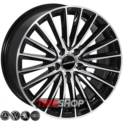 Диски Zorat Wheels BK5909 7.5x17 5x112 ET40 DIA66.6 BP