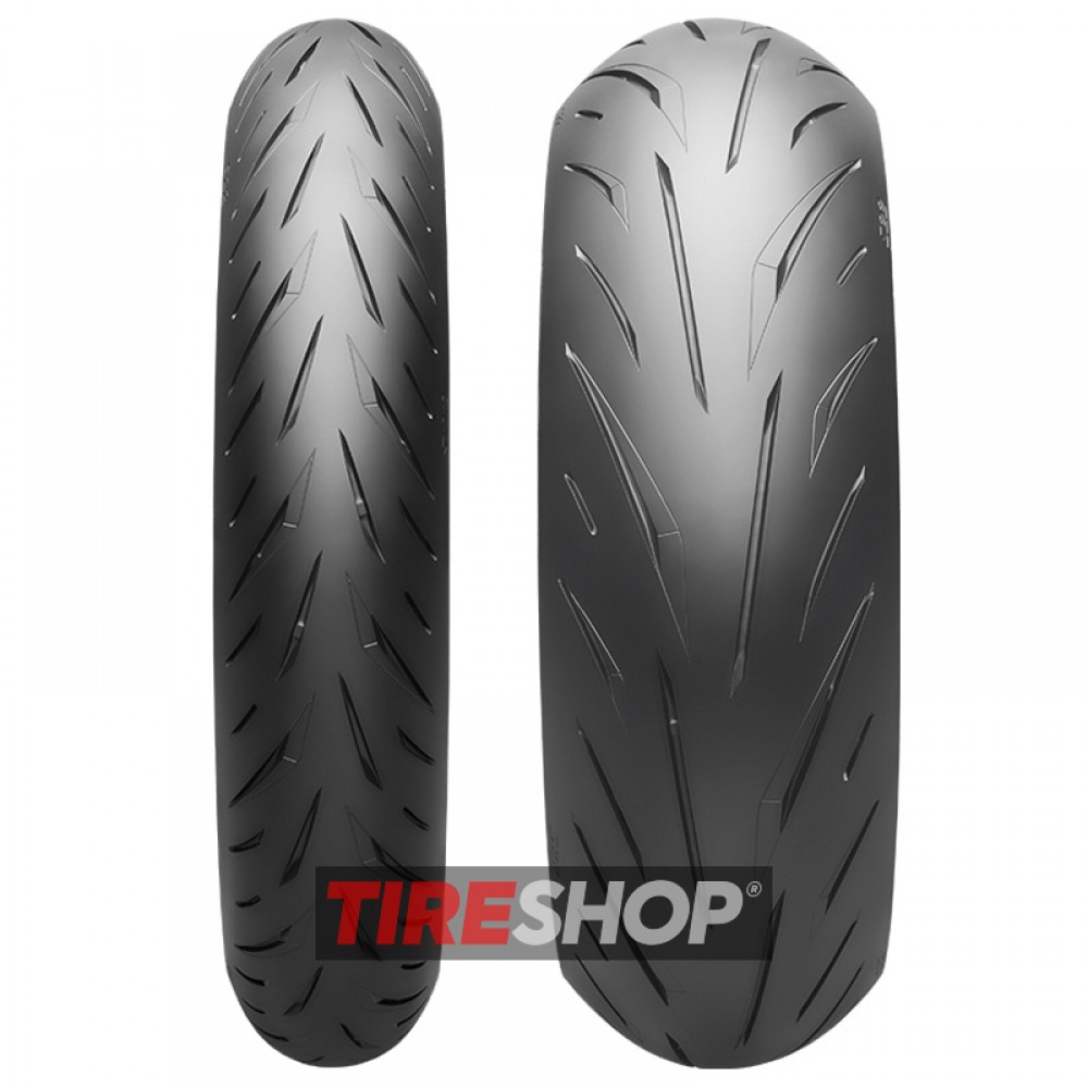 Летние мотошины Bridgestone Battlax Hypersport S22 120/70 R17 58W - Фото 2 width=