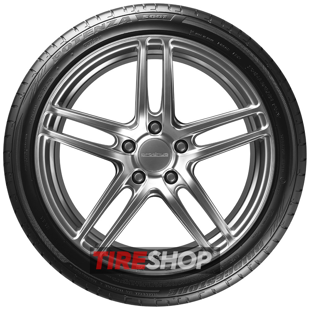 Летние шины Bridgestone Potenza S001 225/45 R19 92W RFT * - Фото 3 width=