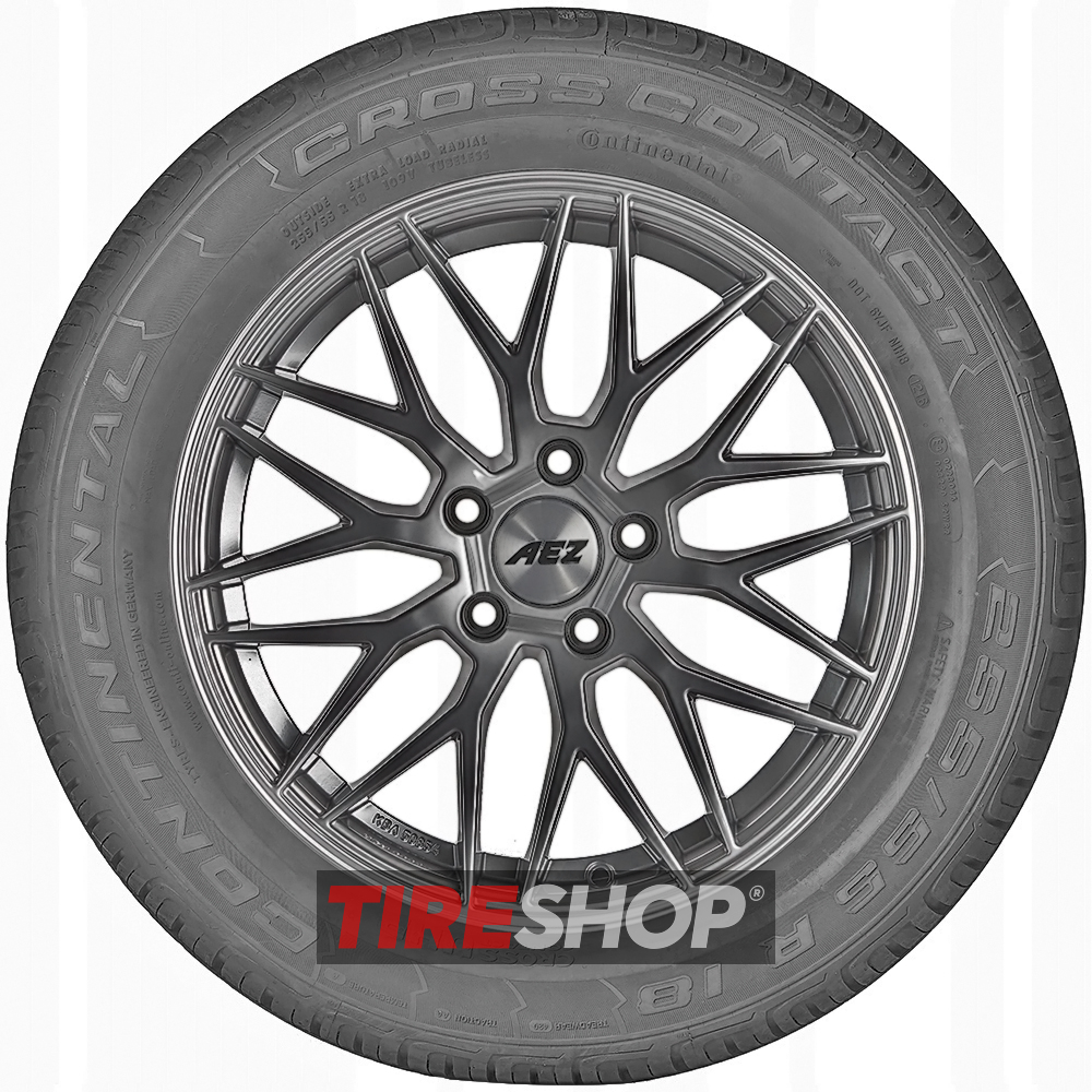 Летние шины Continental ContiCrossContact UHP 275/35 ZR22 104Y XL FR - Фото 3 width=