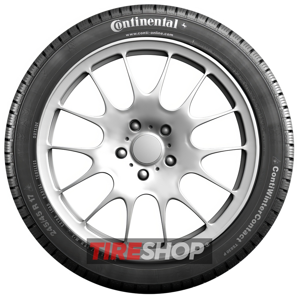 Зимние шины Continental ContiWinterContact TS 830P 235/40 R19 92V FR N0 - Фото 3 width=