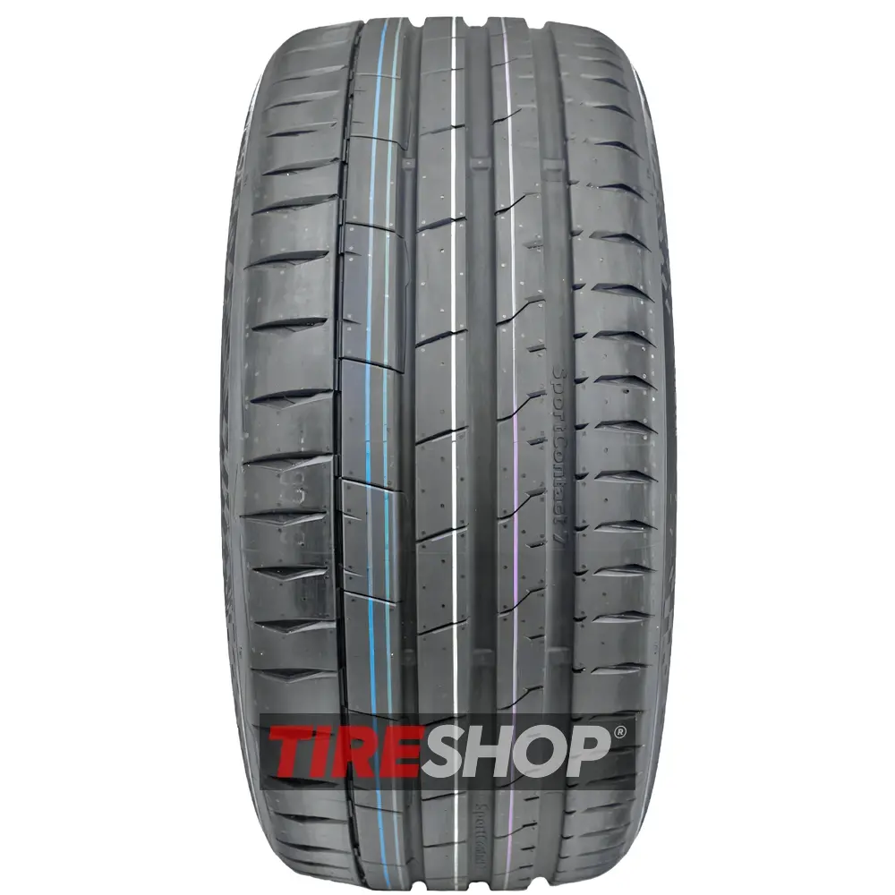 Летние шины Continental SportContact 7 225/45 R18 95Y XL FR - Фото 6 width=